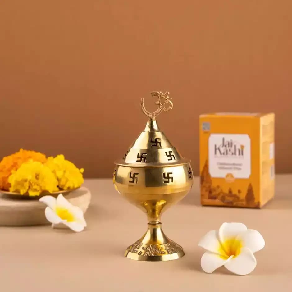 Jai Kashi Omkareshwar Akhand Diya,500g-Main image