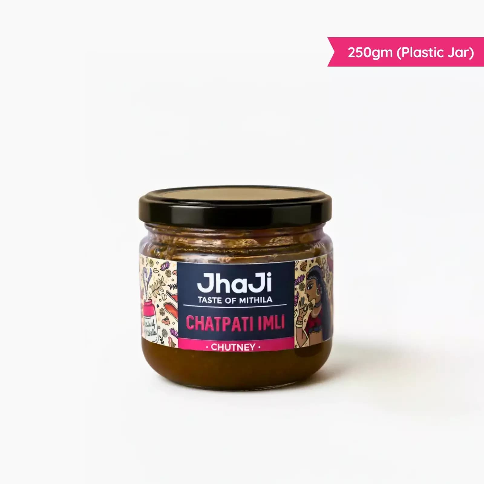 JhaJi Chatpati Imli ki Chatni, 250g Plastic Jar-Main Image