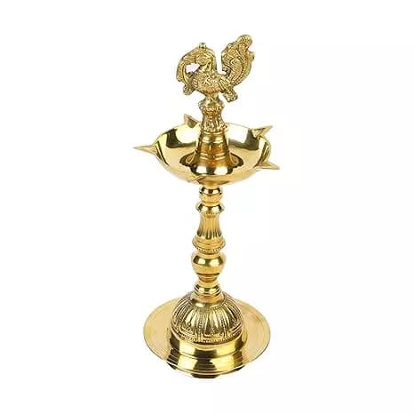 Klassic Brass Kerala Diya Samai,440g-Main image