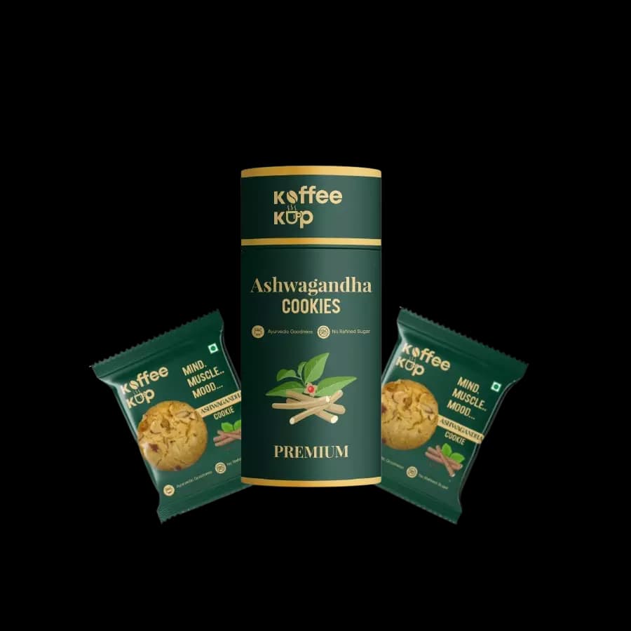 Koffee Kup Ashwagandha Cookies, 250 g-Main Image