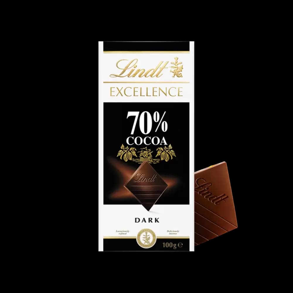Lindt Excellence 85 Cocoa Dark Chocolate Bar,100g-Main image
