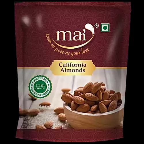 Mai PREMIUM CALIFORNIA ALMONDS, 100g-Main image