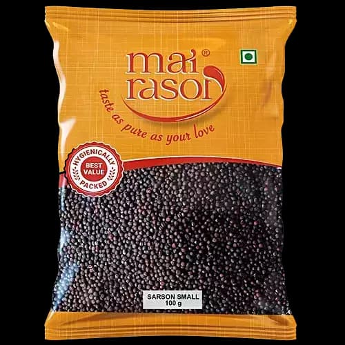 Mai Rasoi Black Mustard small, 100g-Main image