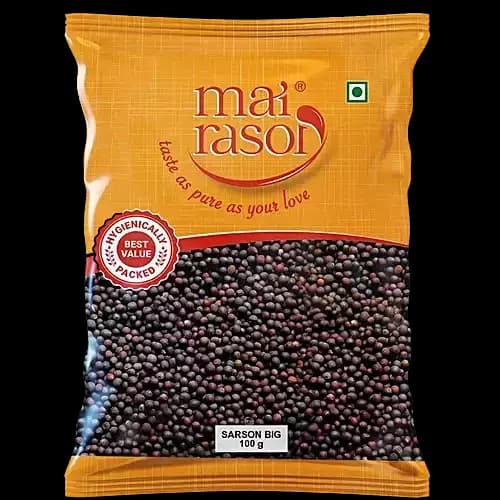 Mai Rasoi Black Mustard, 100g-Main image
