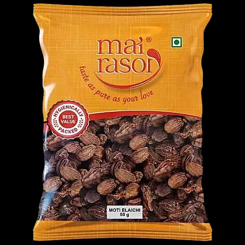 Mai Rasoi MOTI ELAICHI BLACK, 50g-Main image
