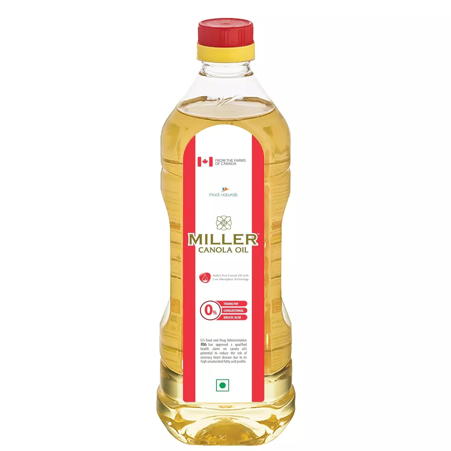 Miller Canola Oil, 1L-Main image
