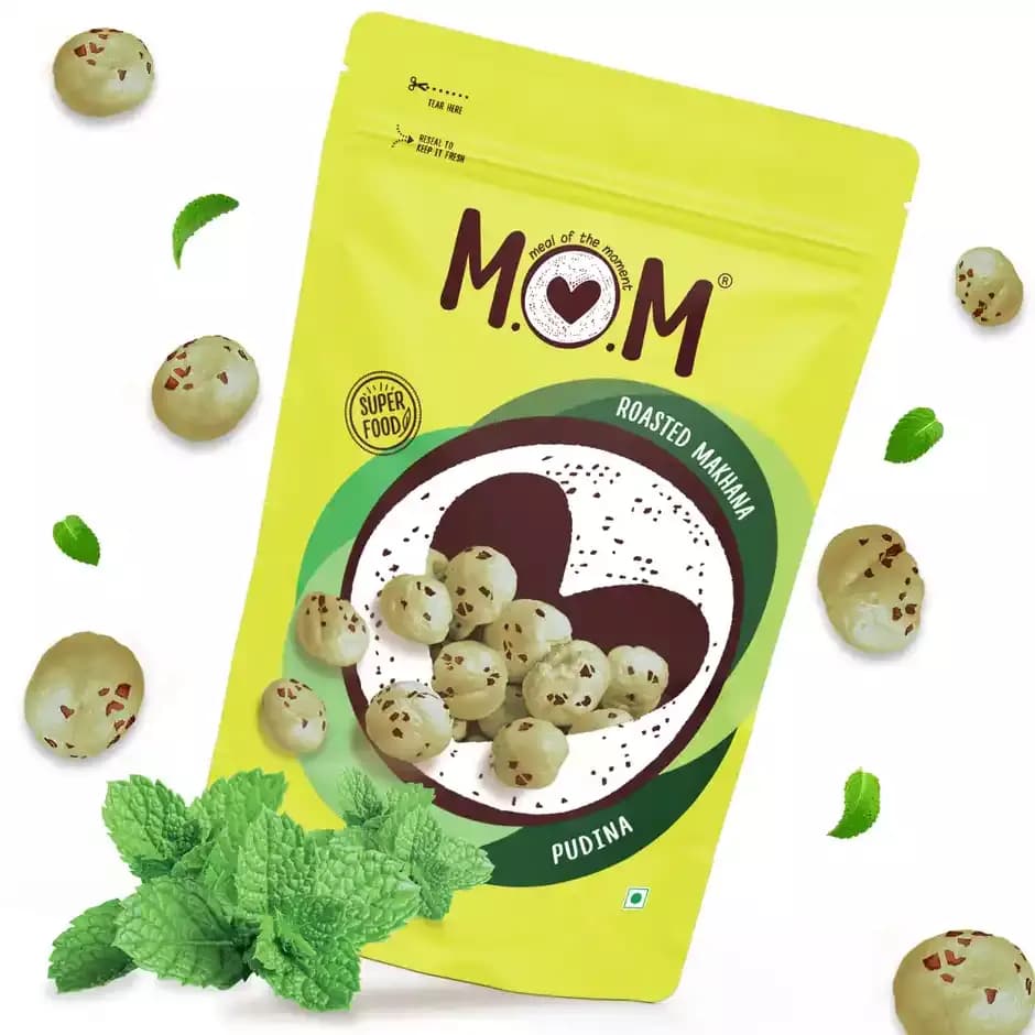 Mom Pudina Roasted Makhana,52g-Main image