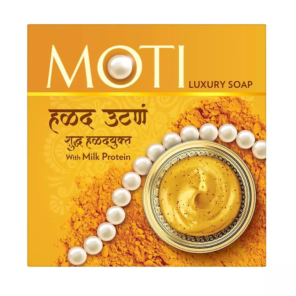 Moti Haldi Ubtan Luxury Bath Soap-Main image