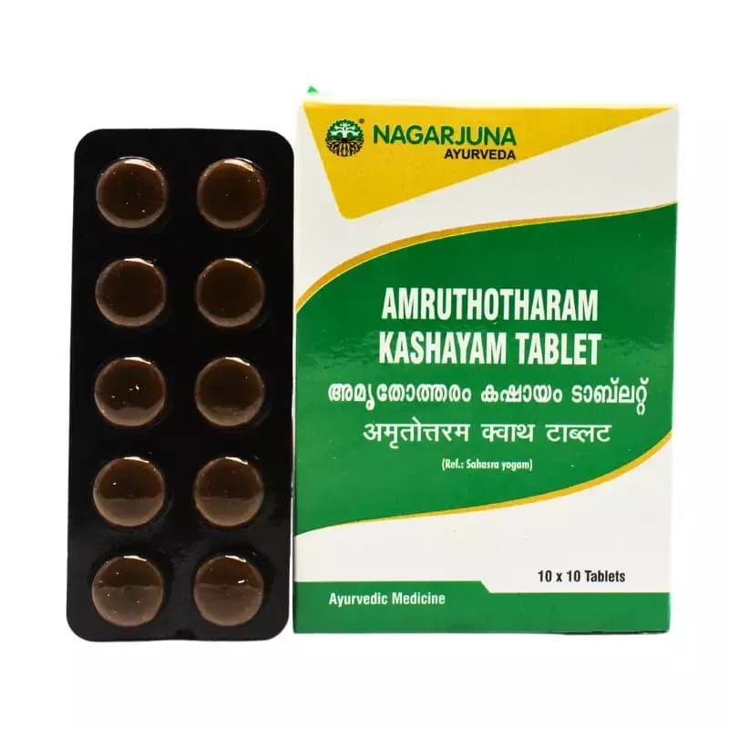 Nagarjuna Ayurveda Amruthotharam Kashaayam Tablet, 100tabs-Main image