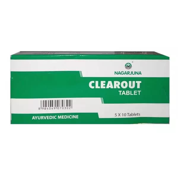 Nagarjuna Ayurveda Clearout Tablets, 50tabs-Main image