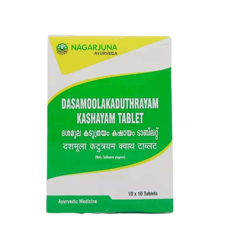 Nagarjuna Ayurveda Dasamoolakaduthrayam Kashayam Tablets, 100tabs-Main image