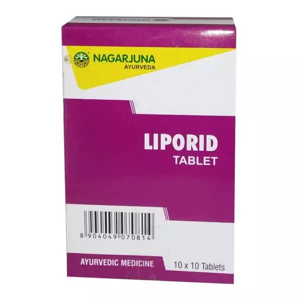 Nagarjuna Ayurveda Liporid Tablets, 100tabs-Main image