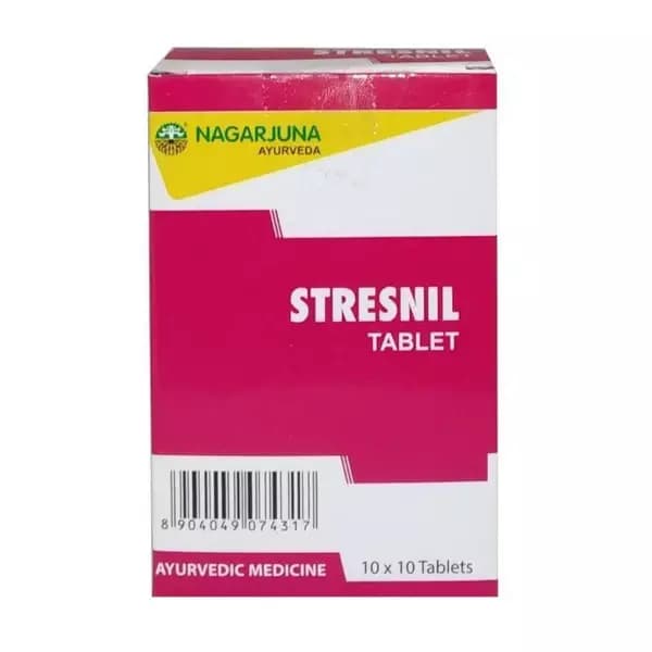 Nagarjuna Ayurveda Stresnil Tablet, 100tabs-Main image
