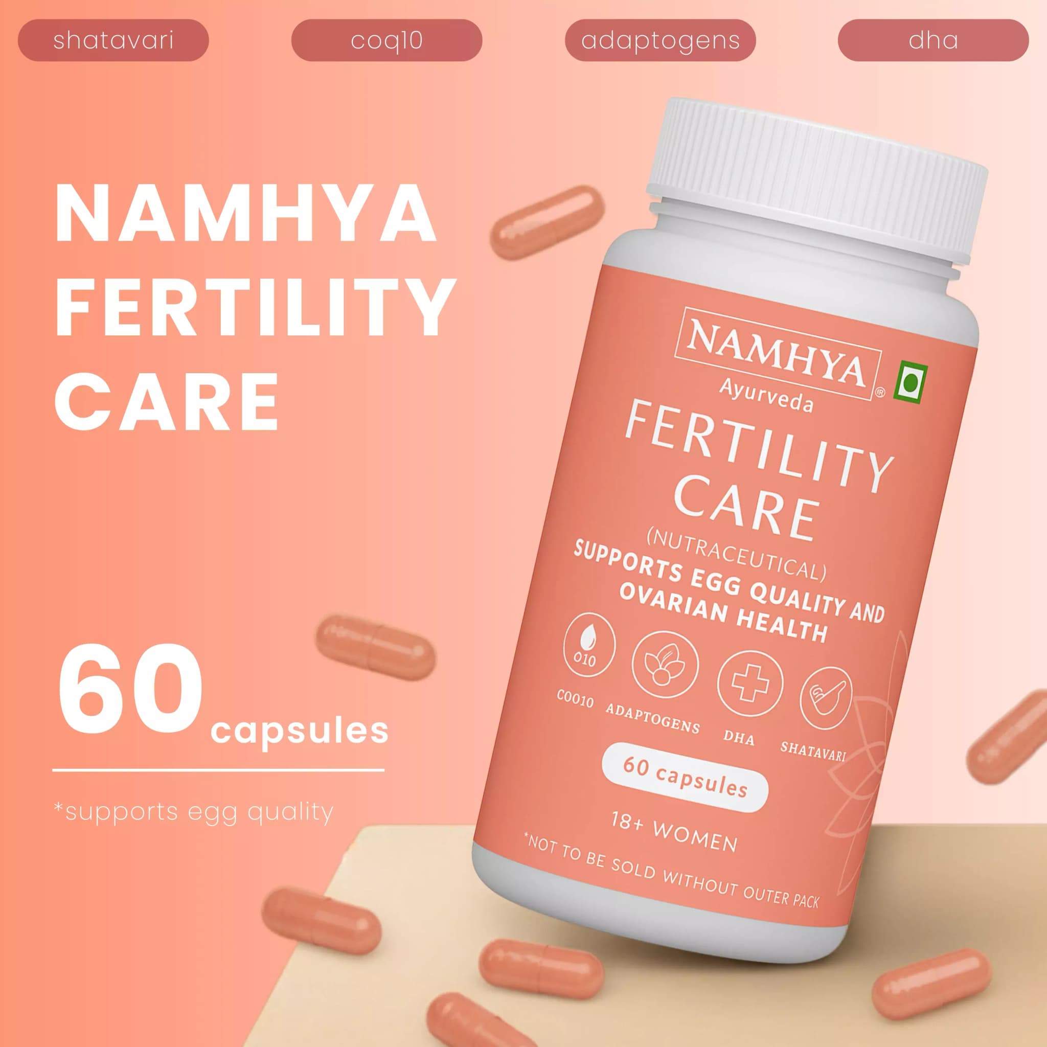 Namhya Fertility Care ,60Capsule-Main image
