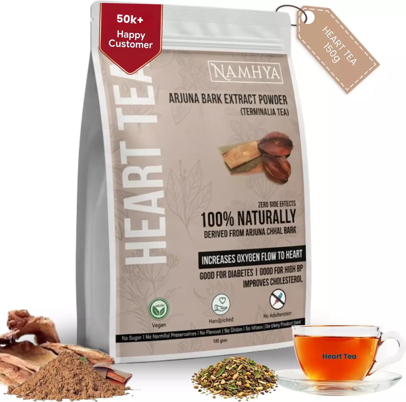 Namhya Heart Tea For High BP,150g-Main image