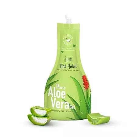 Nat Habit Pure Aloe Vera Face Gel,80g-Main image