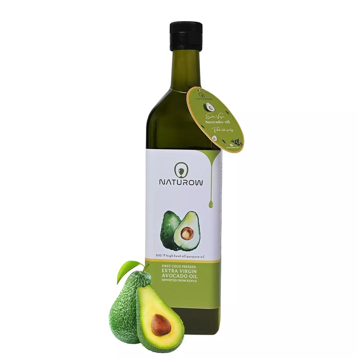 Naturow Extra Virgin Avocado Oil, 500ml-Main image