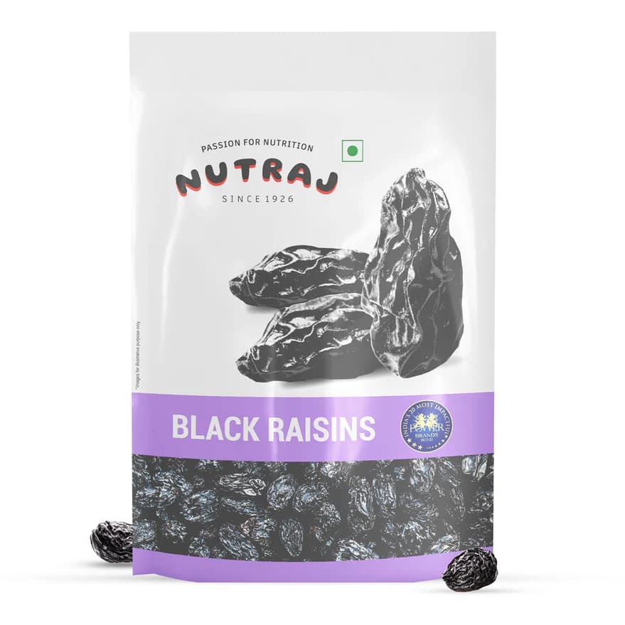 Nutraj Black Raisins, 200 g-Main Image