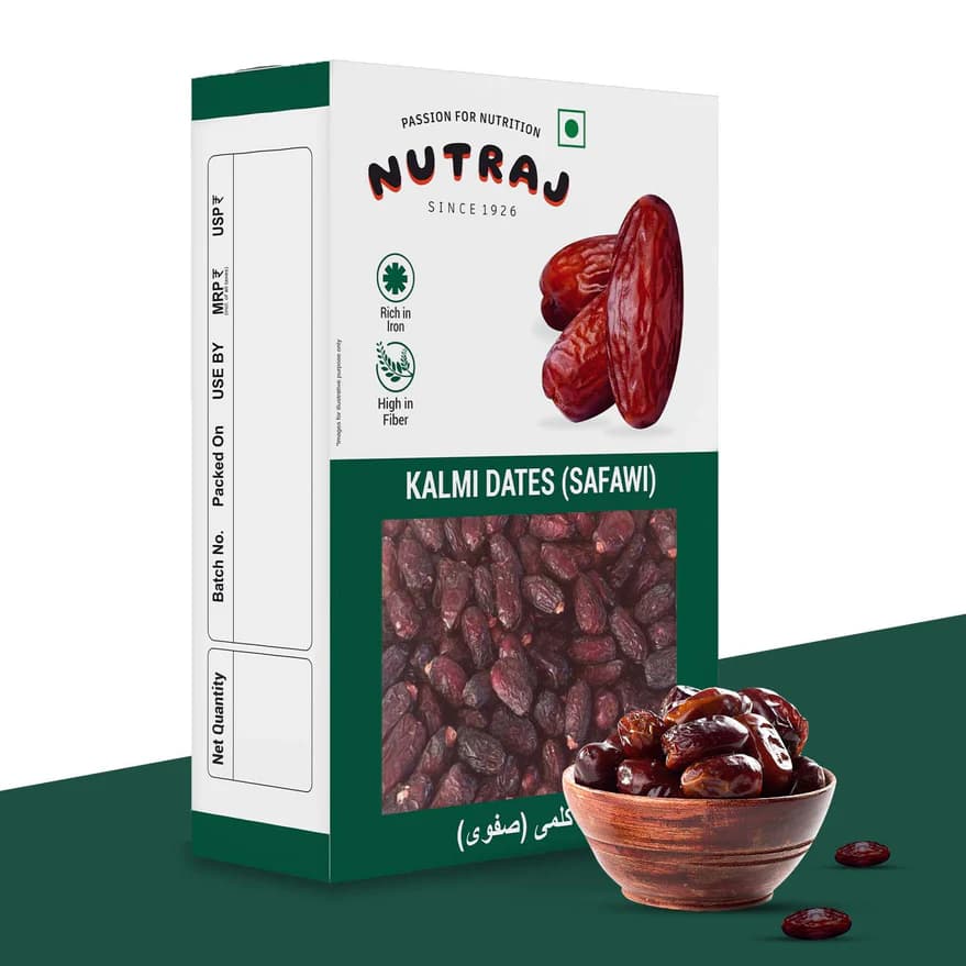 Nutraj Kalmi Dates Khajoor, 200 g-Main Image