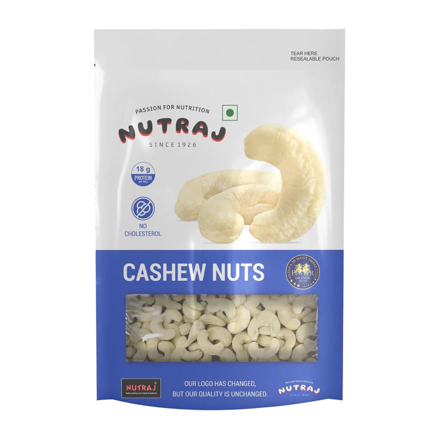 Nutraj Premium Cashew Nuts, 200 g-Main Image