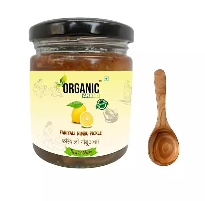 Organic Anand Fariyali Nimbo Achar, 200g-Main image