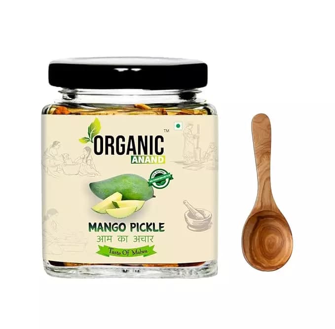 Organic Anand Homemade Khatta Aam Ka Achar, 250g-Main image