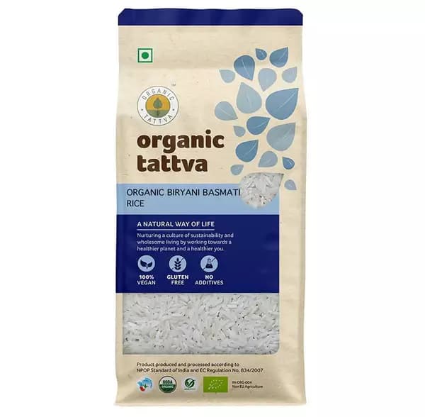 Organic Tattva Biryani Basmati Rice, 1Kg-Main image