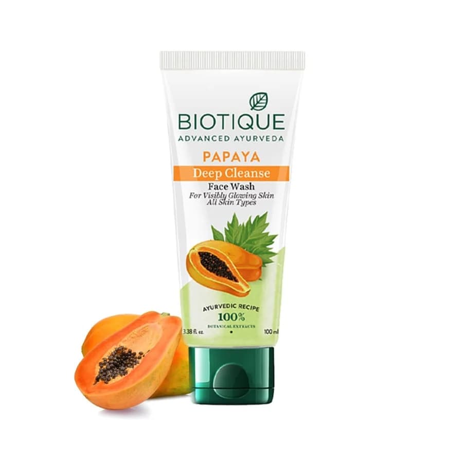 Papaya deep cleanse face wash-Main Image