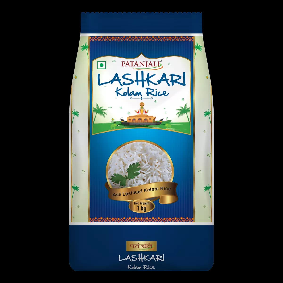 Patanjali Lashkari Kolam Rice, 1Kg-Main image