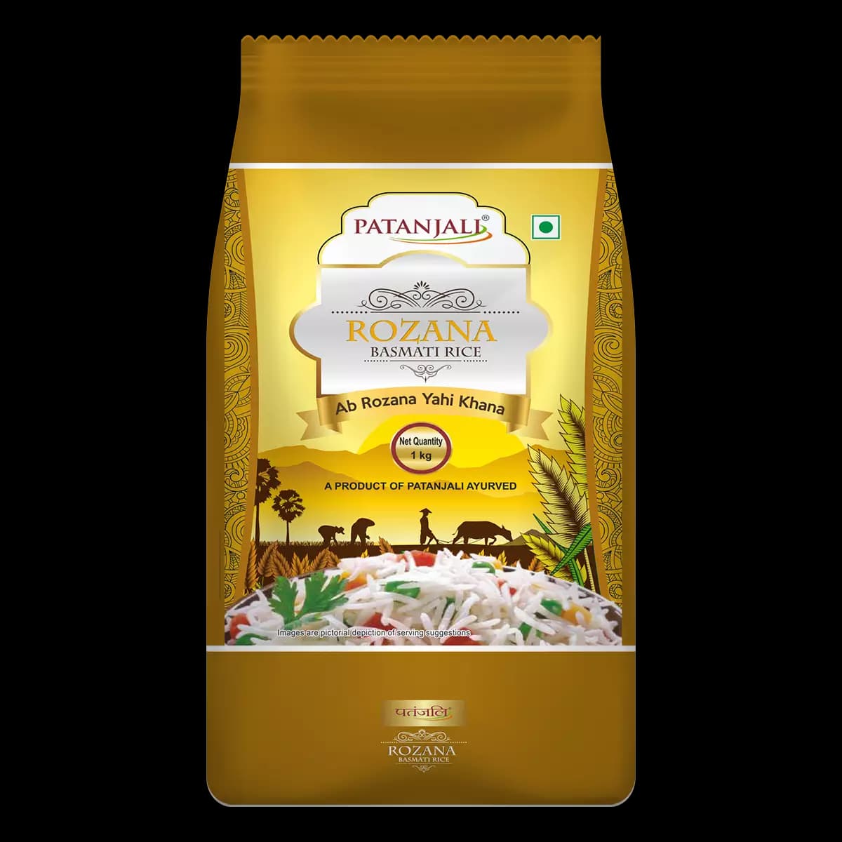 Patanjali Rozana Basmati Rice — 1 Kg