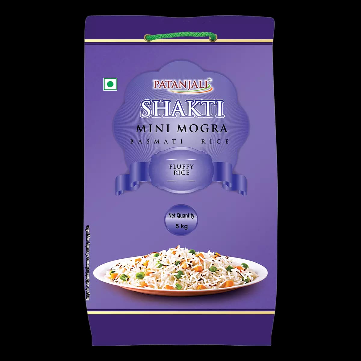 Patanjali Shakti Rice XXL Mini Mogra, 5Kg-Main image