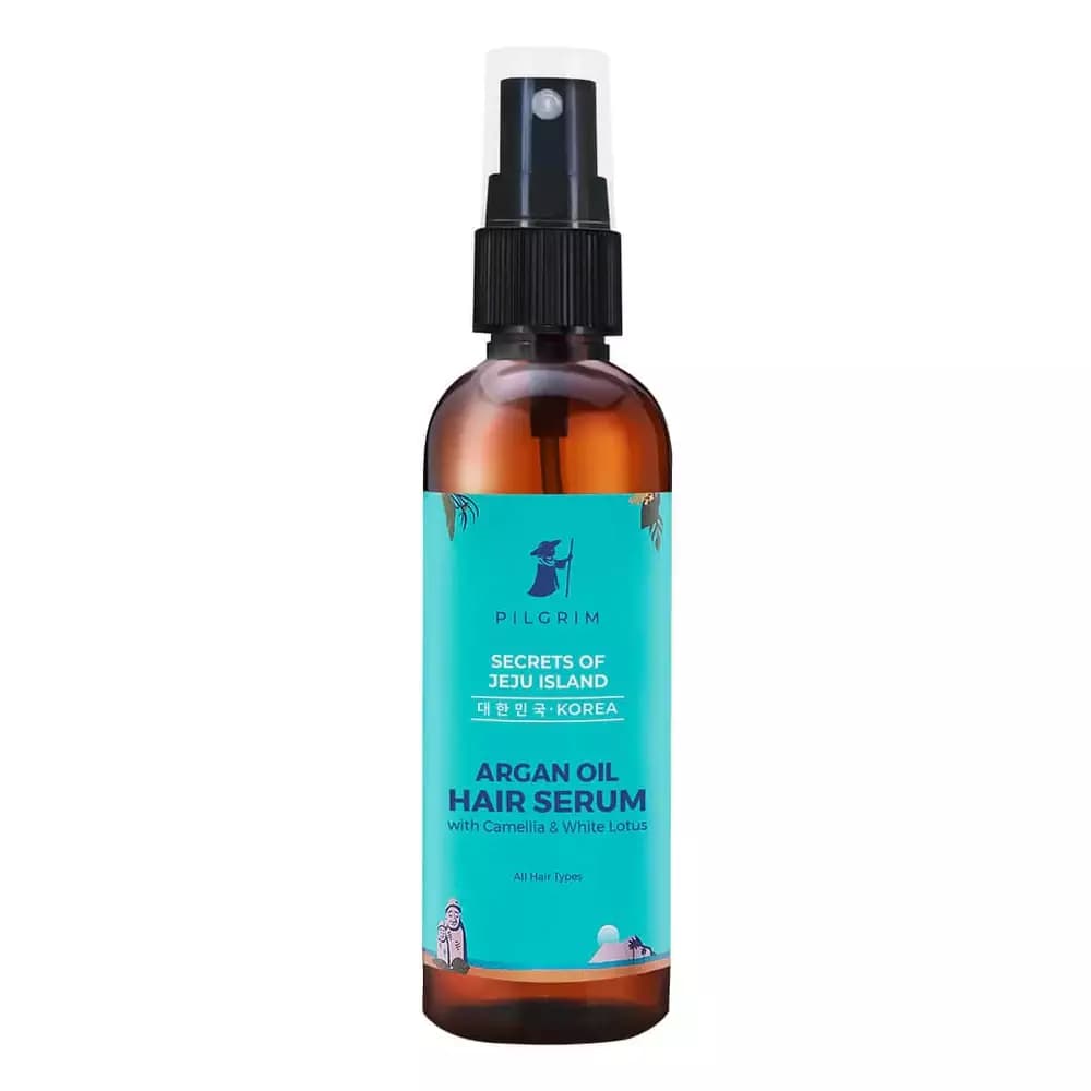 Pilgrim Argan Oil Hair Serum with Camellia & White Lotus, 100 ml-Main Image