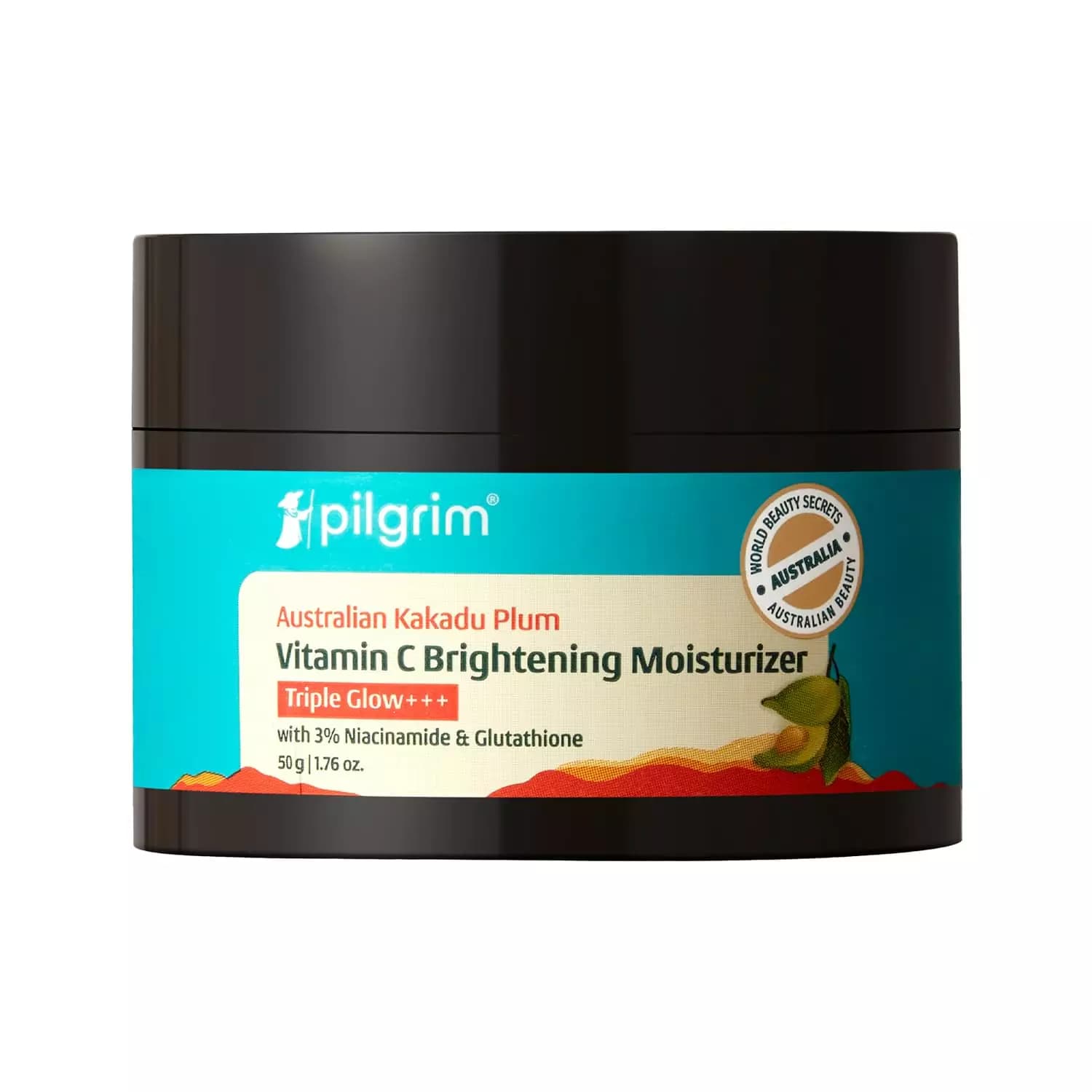 Pilgrim Australian Kakadu Plum Vitamin C Brightening Moisturizer, 50 g-Main Image