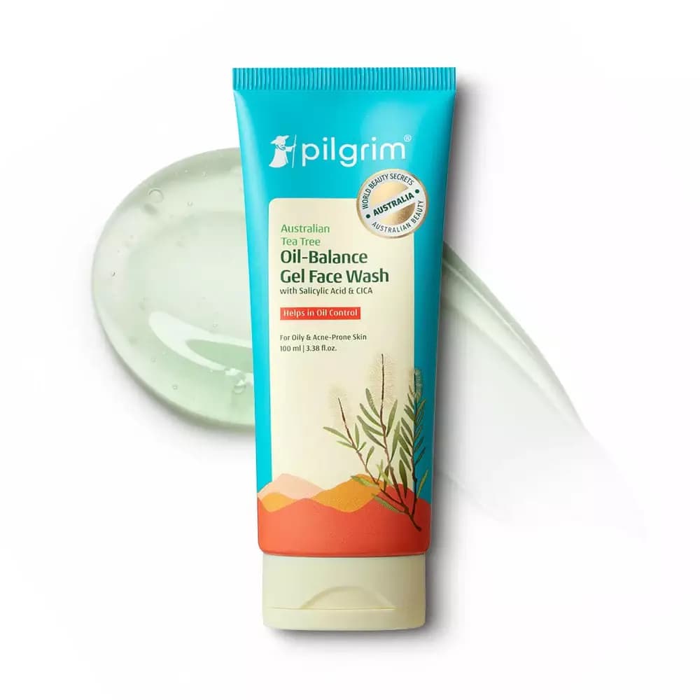 Pilgrim Australian Tea Tree Oil-Balance Gel Face Wash, 100 ml-Main Image