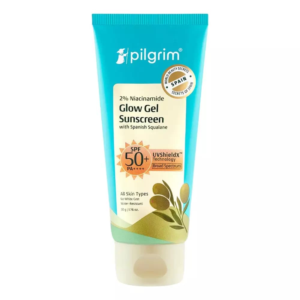 Pilgrim Niacinamide Glow Gel Sunscreen, 50 g-Main Image