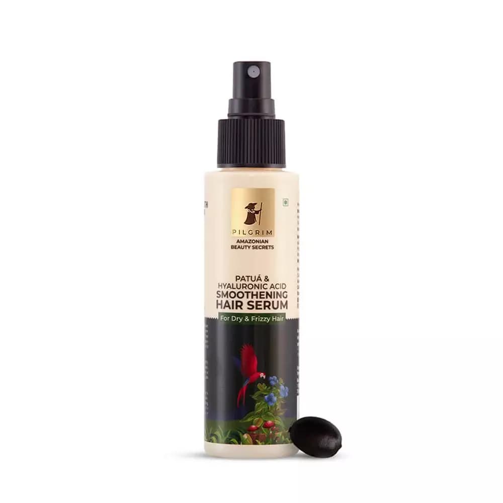 Pilgrim Patua & Hyaluronic Acid Smoothening Hair Serum, 100 ml-Main Image