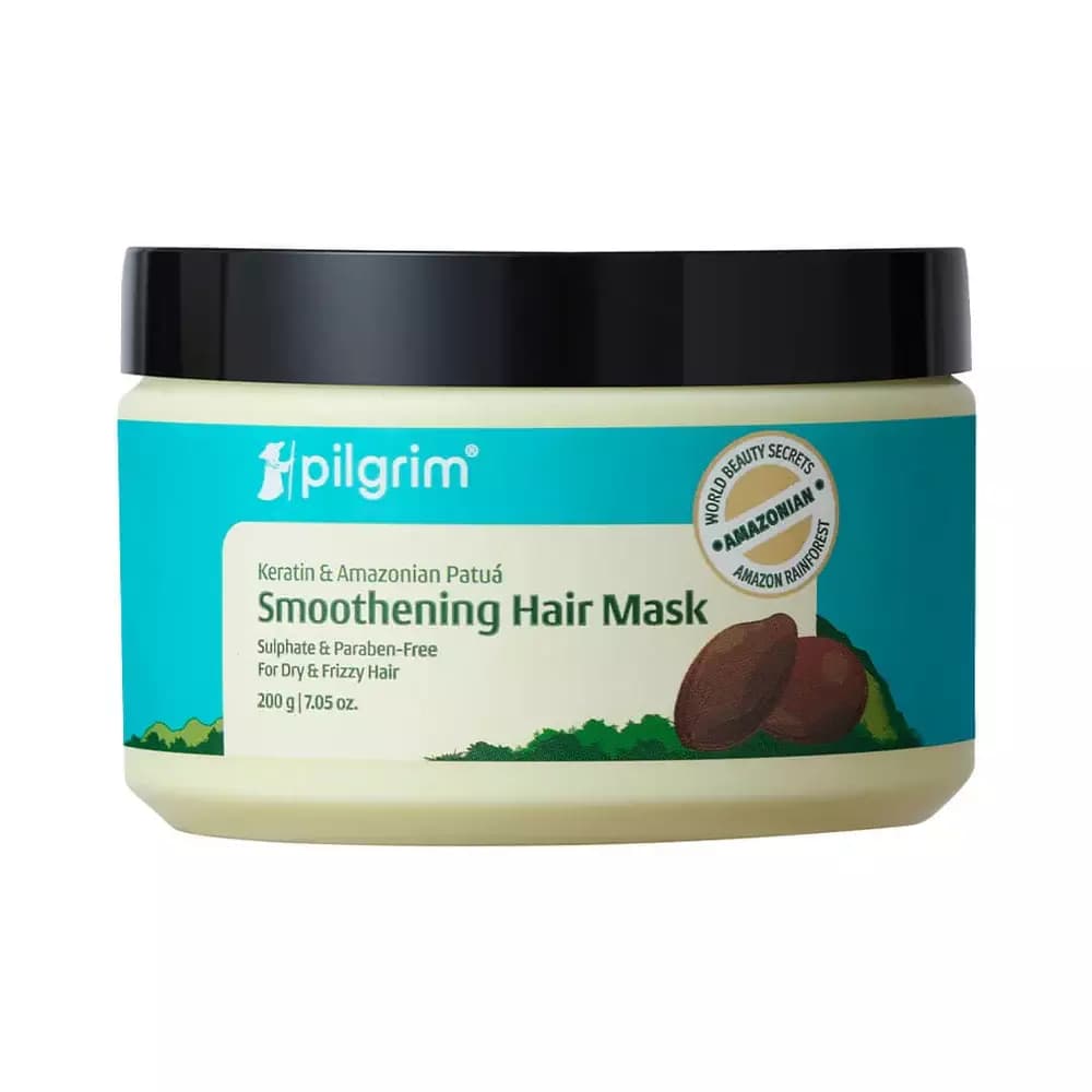 Pilgrim Patua & Keratin Smoothening Hair Mask, 200 g-Main Image