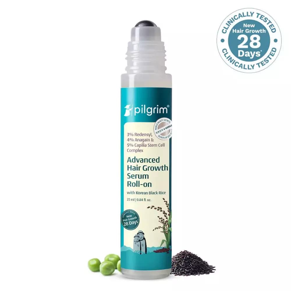 Pilgrim Redensyl, Anagain & Capilia Stem Cell Complex Advanced Hair Growth Serum, 25 ml-Main Image