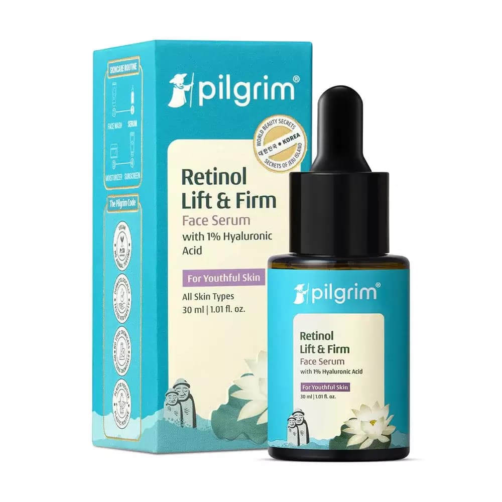 Pilgrim Retinol & Hyaluronic Acid Lift & Firm Serum, 30 ml-Main Image