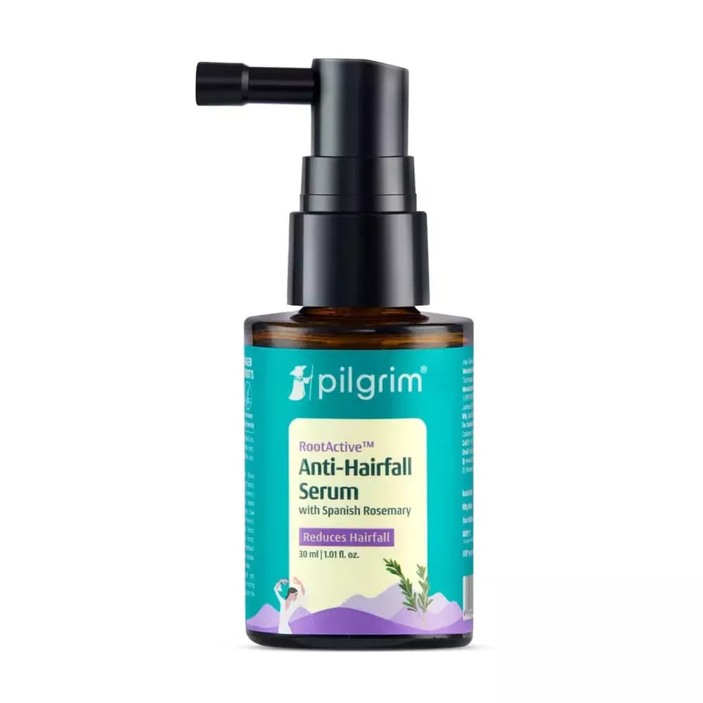 Pilgrim RootActive Anti-Hairfall Serum With Spanish Rosemary, 30 ml-Main Image