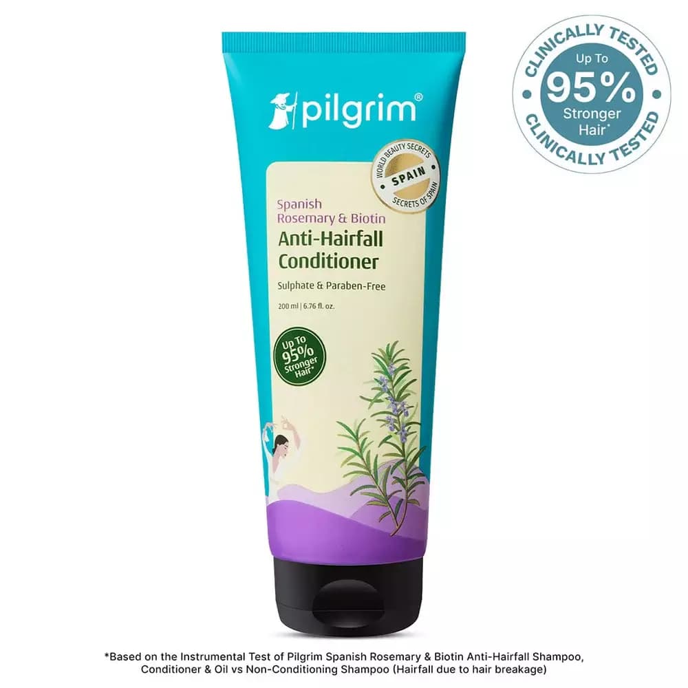 Pilgrim Spanish Rosemary & Biotin Anti-Hairfall Conditioner, 200 ml-Main Image