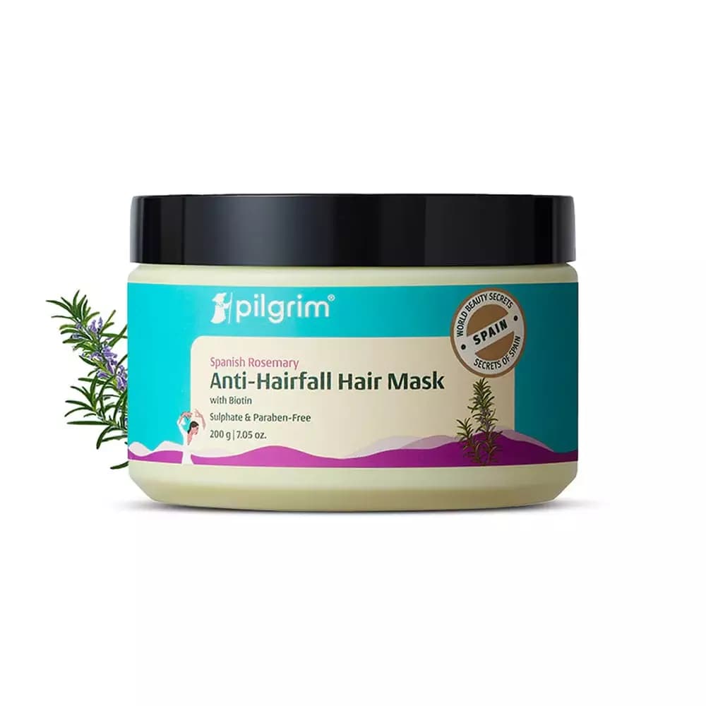 Pilgrim Spanish Rosemary & Biotin Anti-Hairfall Hair Mask, 200 g-Main Image