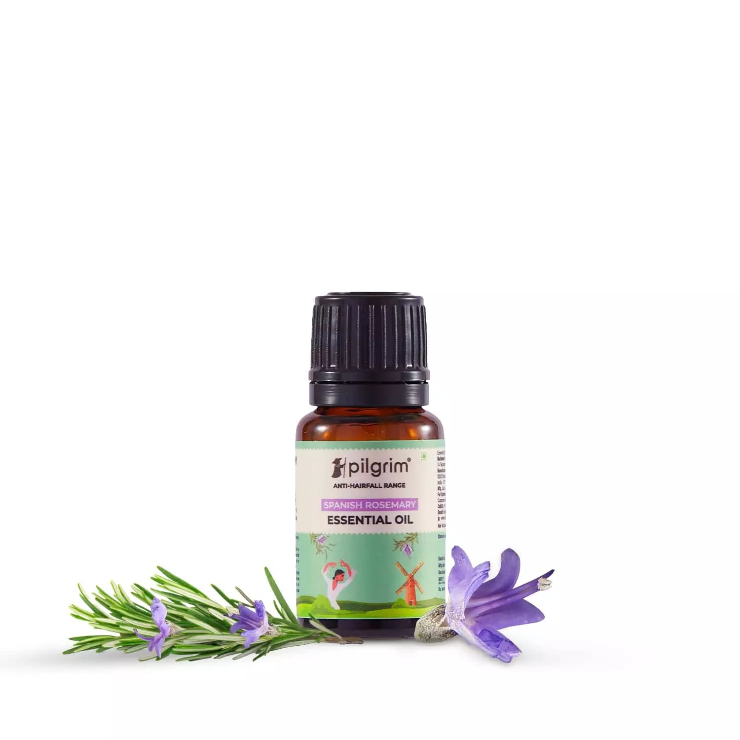 Pilgrim Spanish Rosemary Essential Oil, 10 ml-Main Image