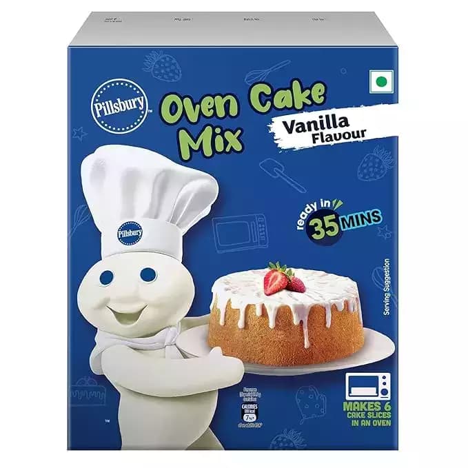 Pillsbury Vanilla Cooker Cake Mix -225g ,Main image
