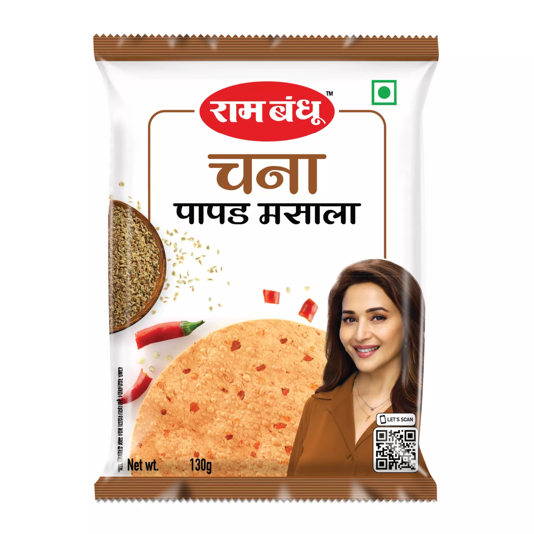 Ram Bandhu Chana Papad Masala, 130g-Main image