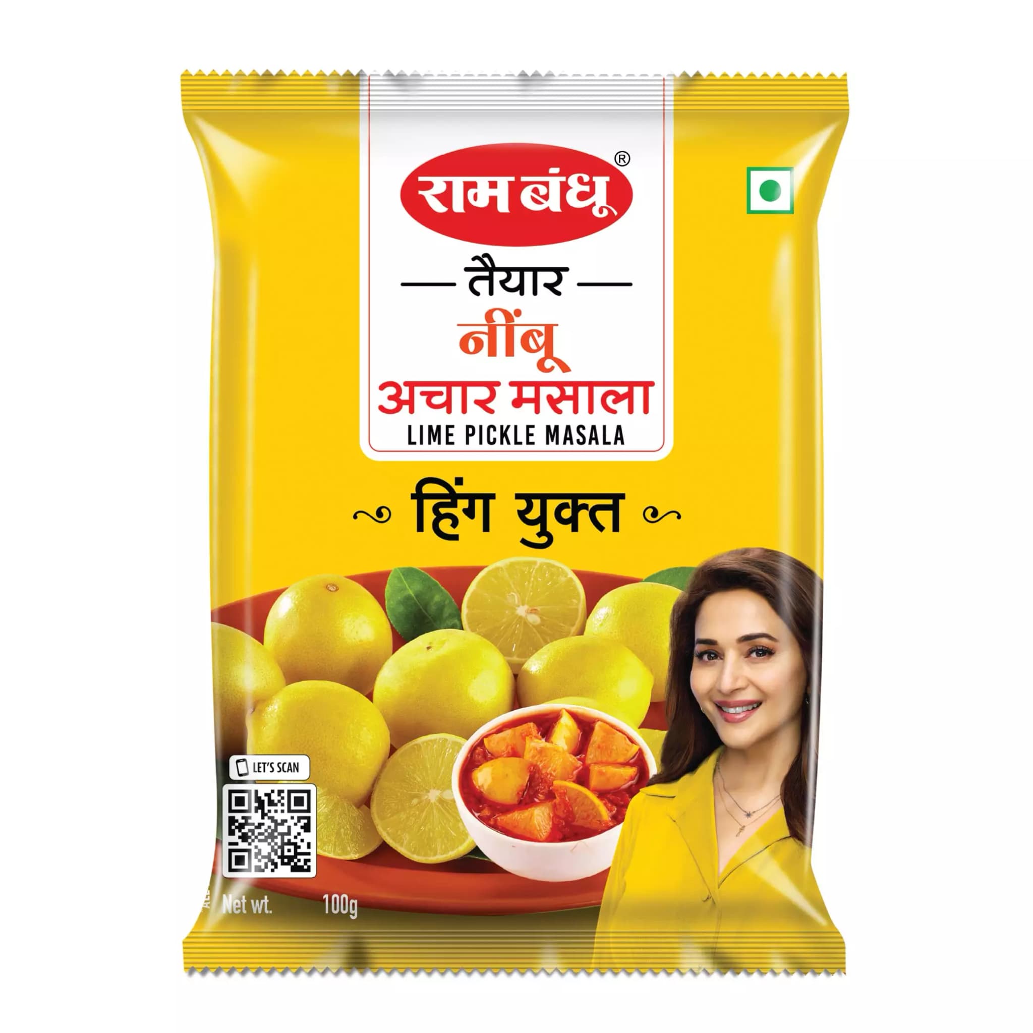 Ram Bandhu Lime Pickle Masala, 100g-Main image