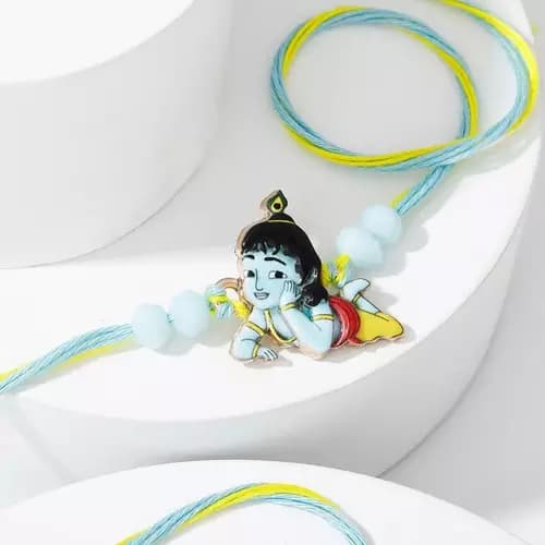 SIProducts Adorable Krishna Rakhi For Kids,100g-Main image