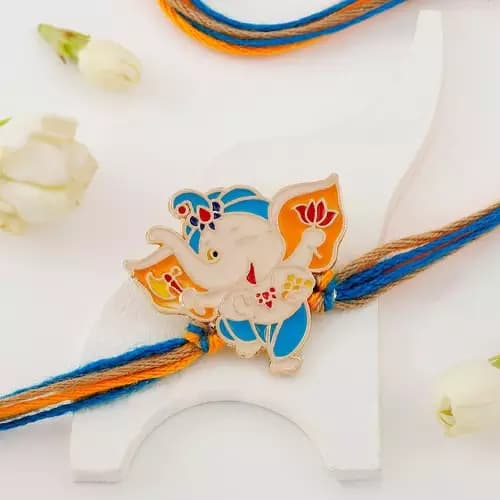 SIProducts Bal Ganesha Rakhi For Kids,100g-Main image