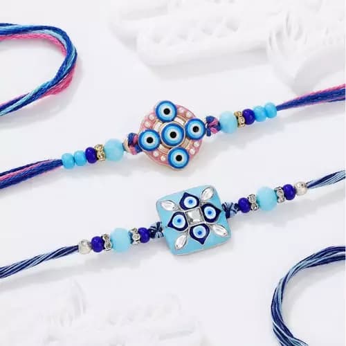 SIProducts Feng Shui Evil Eye Rakhis,200g-Main image