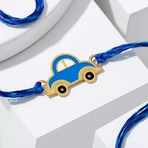 SIProducts Speedy Car Adorable Kids Rakhi,100g-Main image